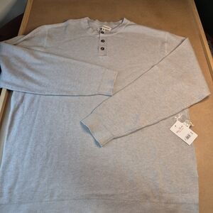 Lucky Brand Men's Heather Gray Crewneck Sweater 3182/ 385
